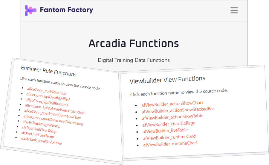 arcadia functions page image
