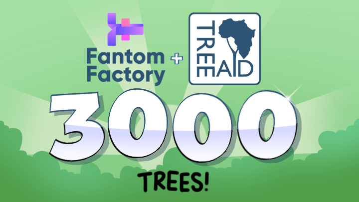 Our new TREE AID donation total!