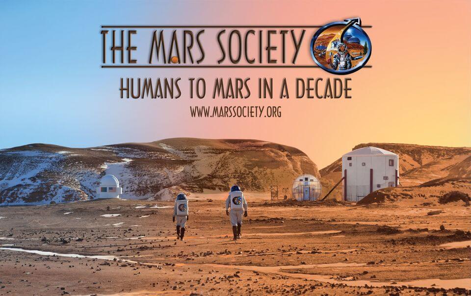 Texas Mars Society banner