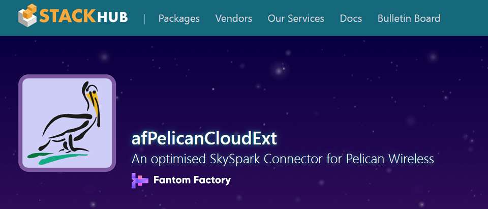 pelican cloud page on stackhub