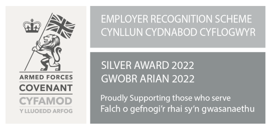 Fantom Factory is a Silver Award holder of the Armed Forces Covenant Employer Recognition Scheme