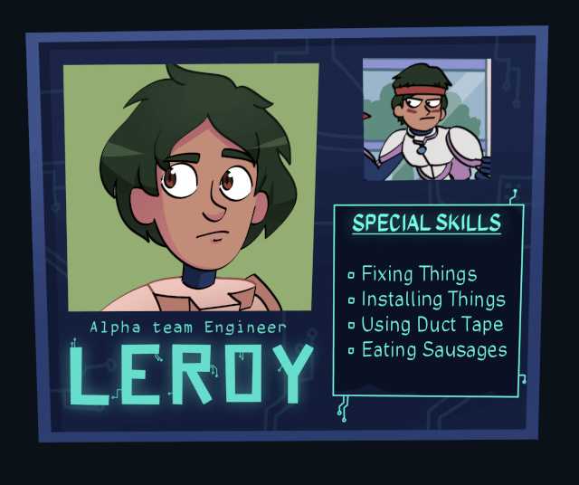 Crew Bio - Leroy