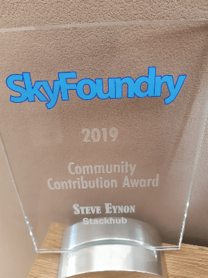 SkyFoundry award
