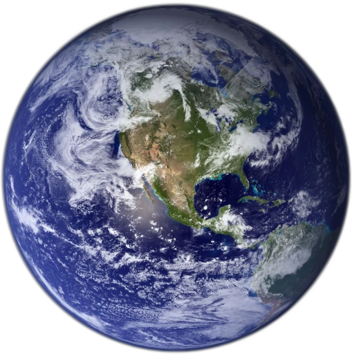 Photo of the planet Earth