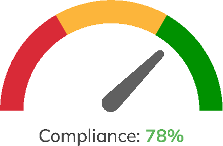 Half dial <br> Colour segments